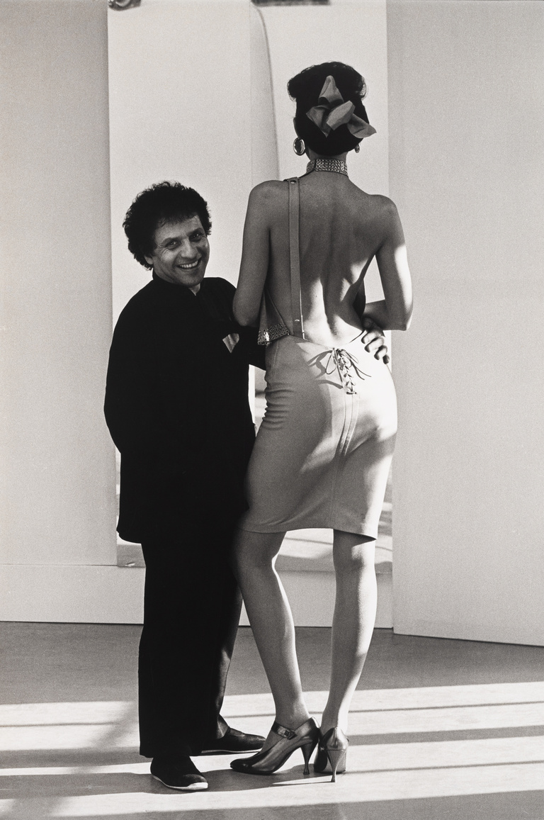 Oana Ivan Gallery - Azzedine Alaïa et Marcie Hunt, pour Stern, 1981.jpg